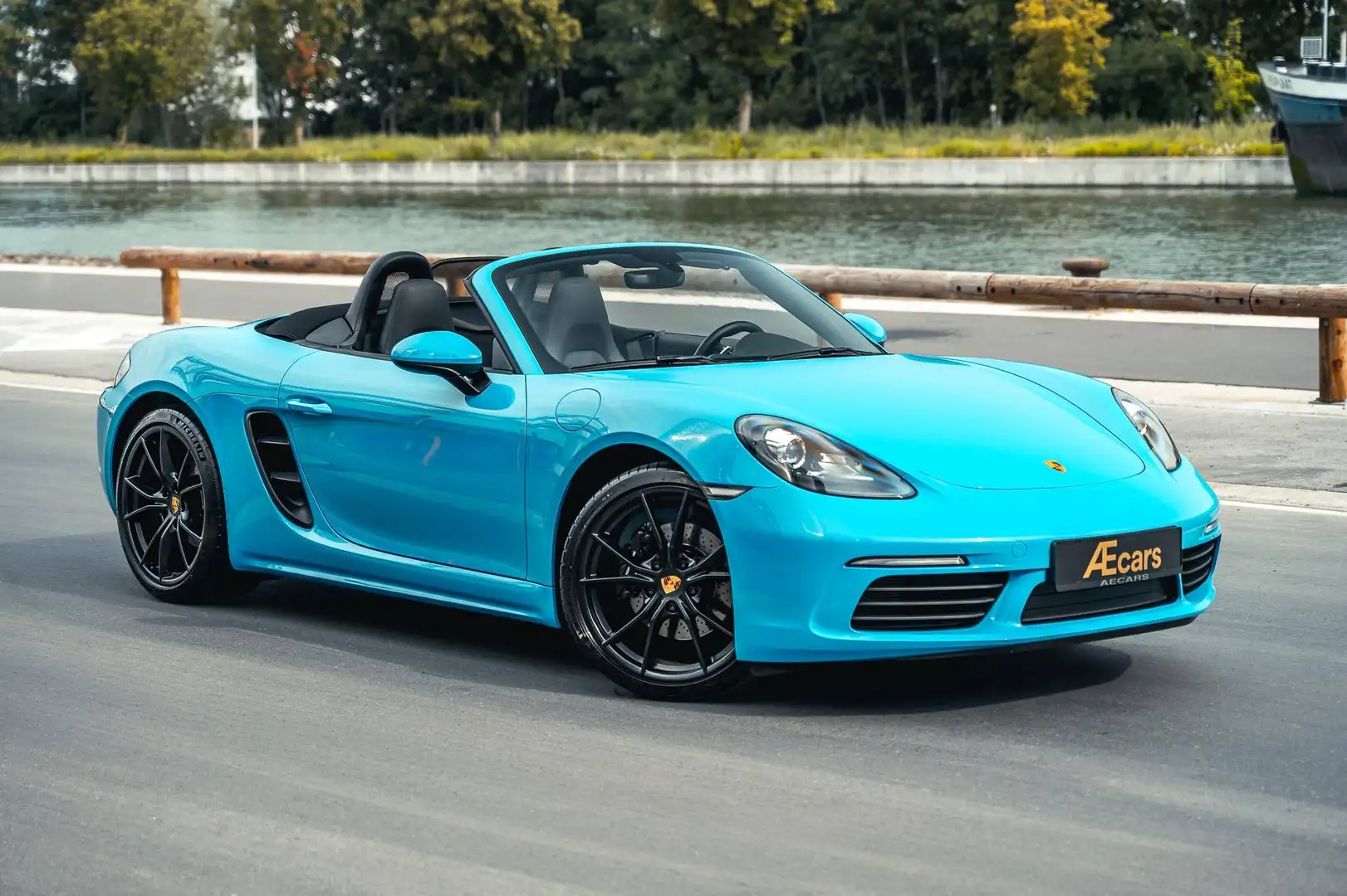 Porsche 718 BOXSTER 2.0 / PDK / MIAMI BLUE / BOSE / SPORT EXHAUST / BELGIAN Blau - 2