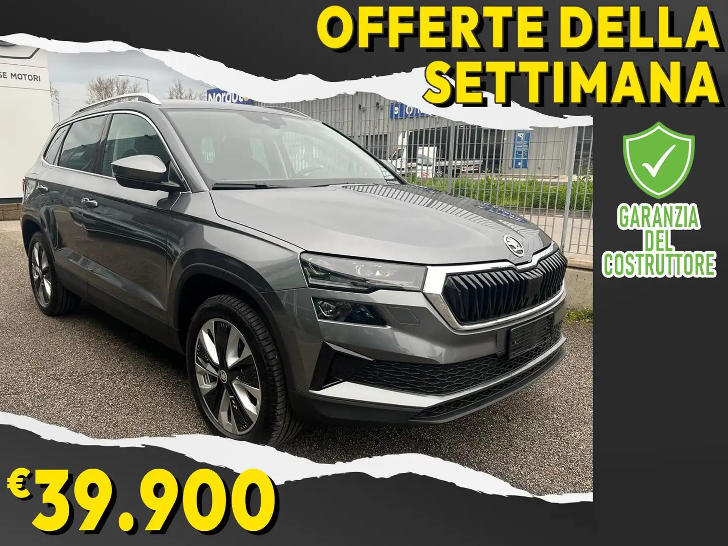 Skoda Karoq 2.0 TDI EVO SCR 4x4 DSG Style Grigio - 1