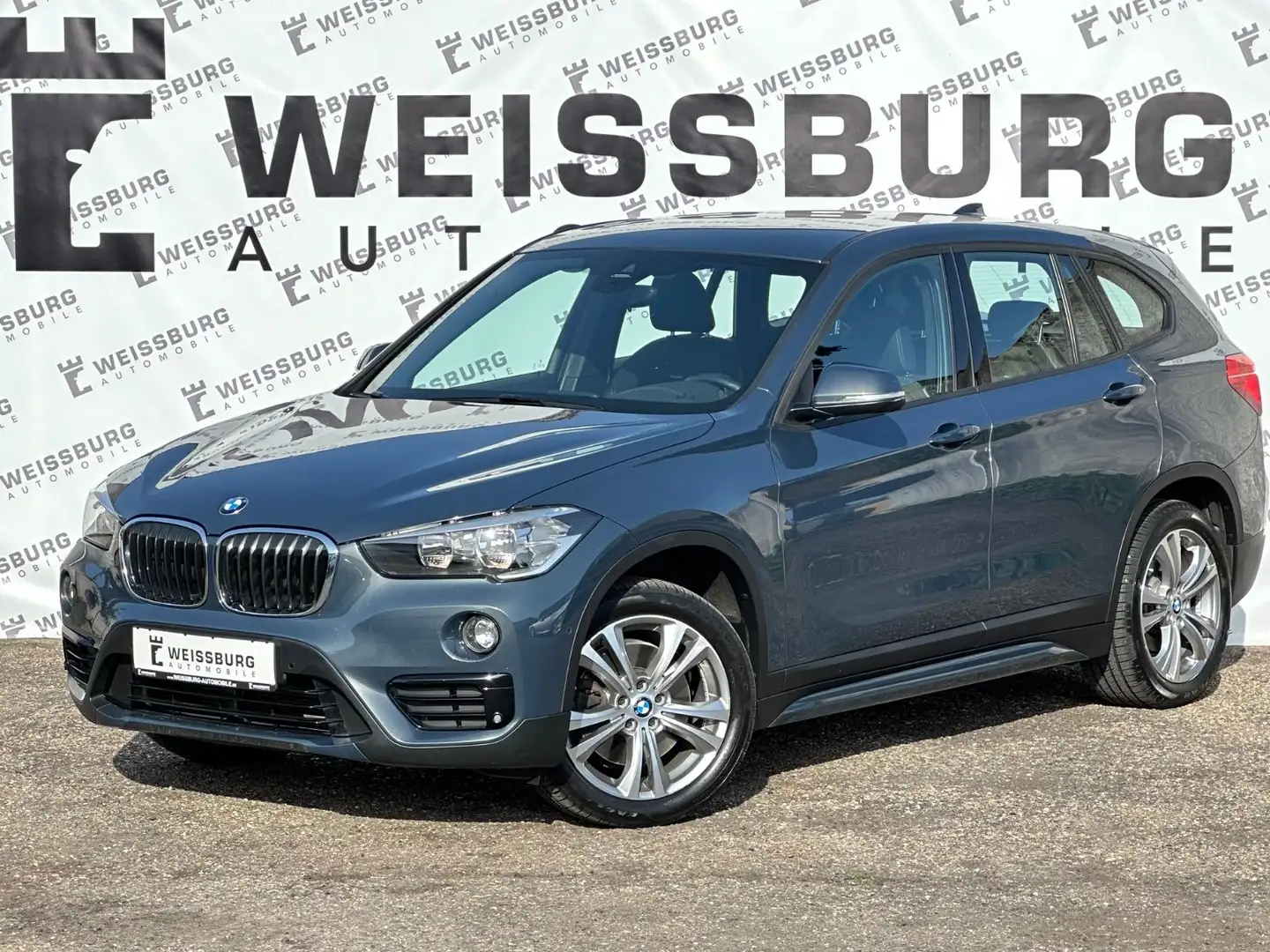 BMW X1 20 d xDrive Sport Line NAVI|KLIMA|MFL|TEMPOMA Grau - 1