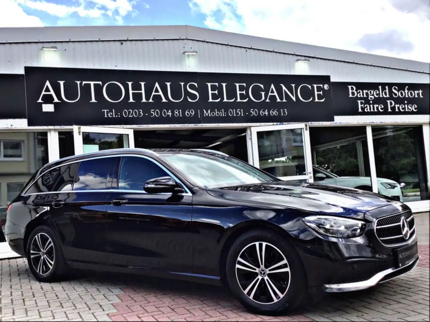Mercedes-Benz E 220 d 9G-Tronic~Avantgarde~Navi~Kamera~AHK~Xeno Schwarz - 1