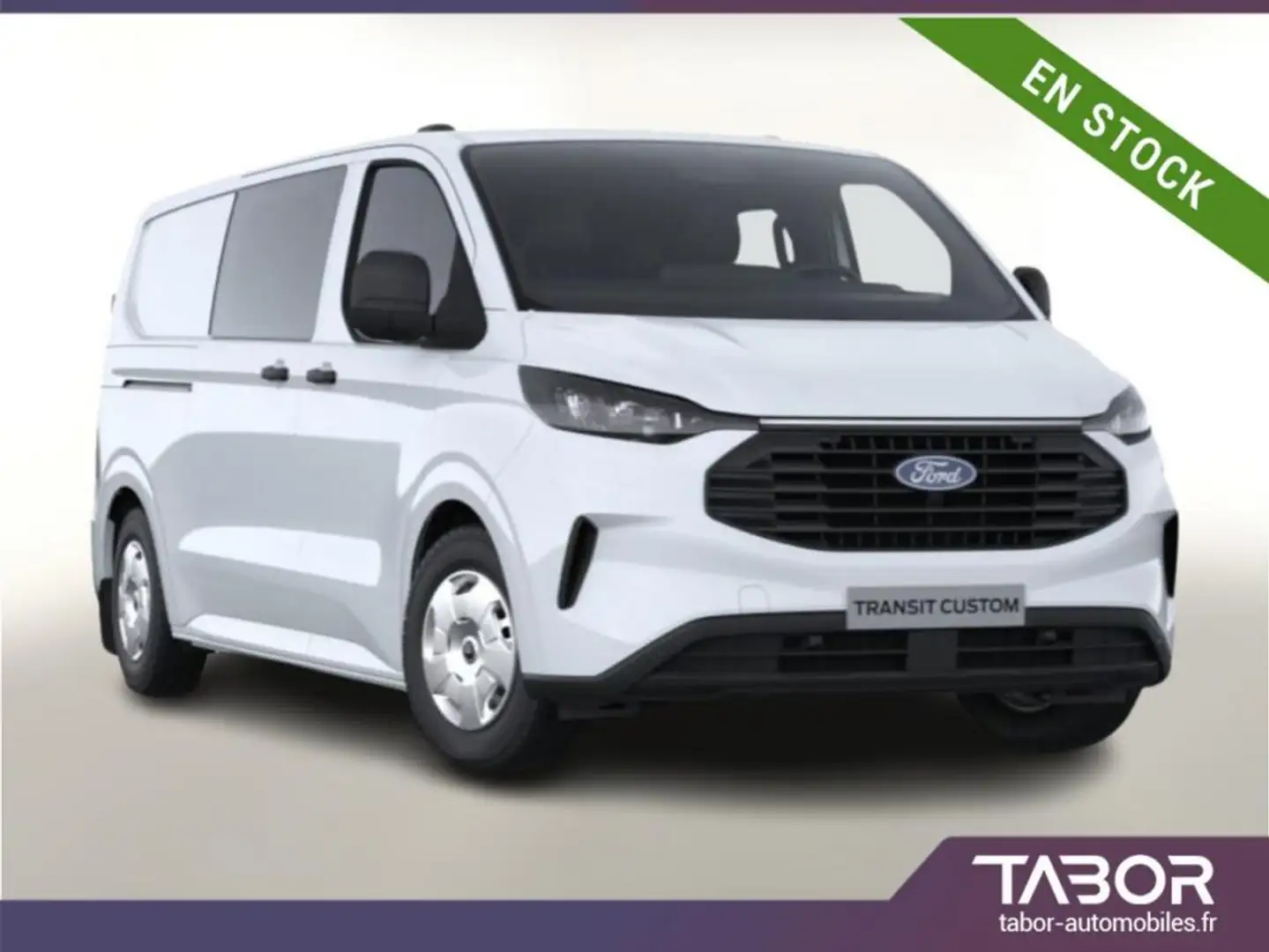 Ford Transit Custom Cabine TDCi 150 Trend 320L2 Blanc - 1