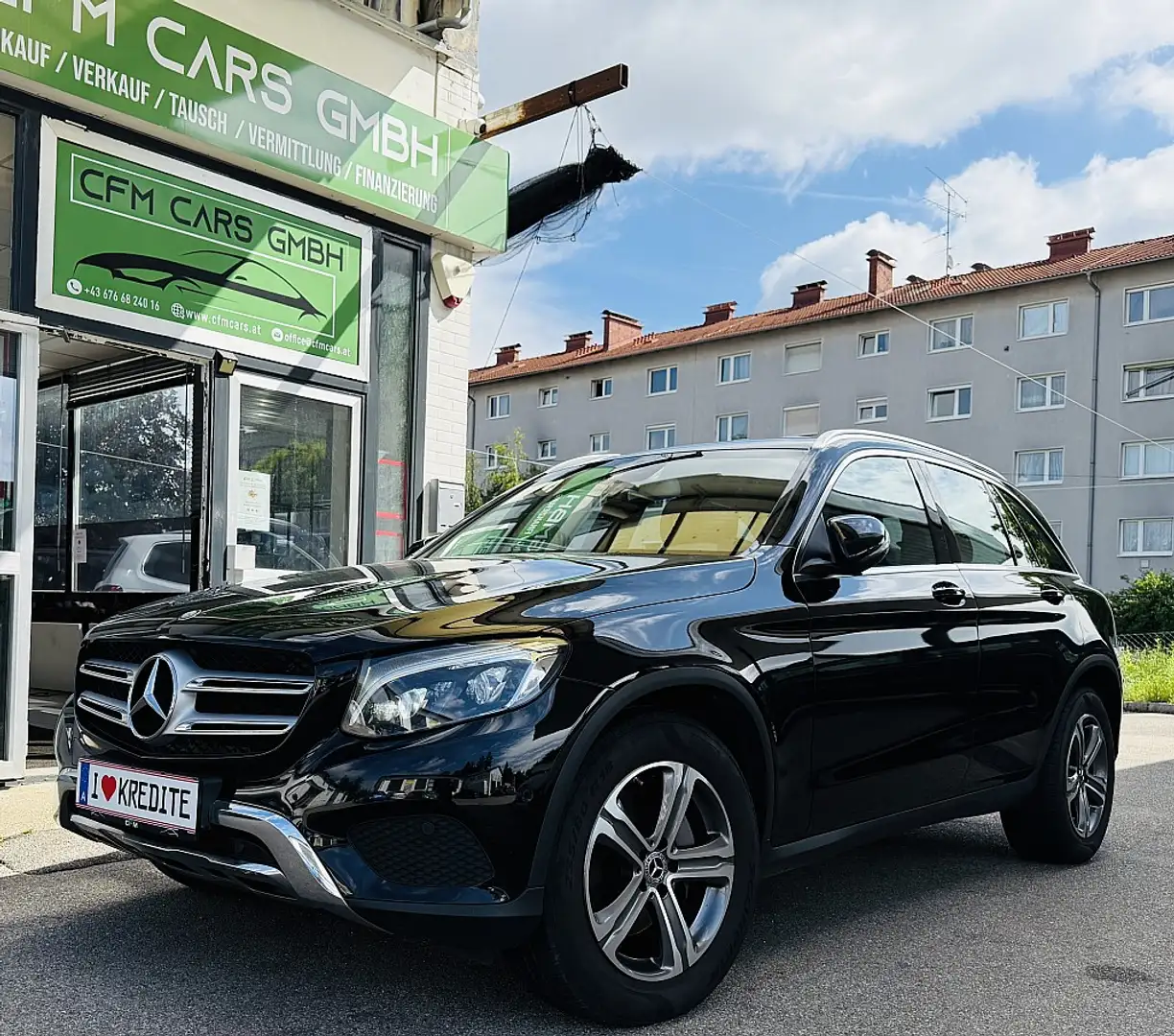 Mercedes-Benz GLC 220 d 4MATIC Aut. Schwarz - 1
