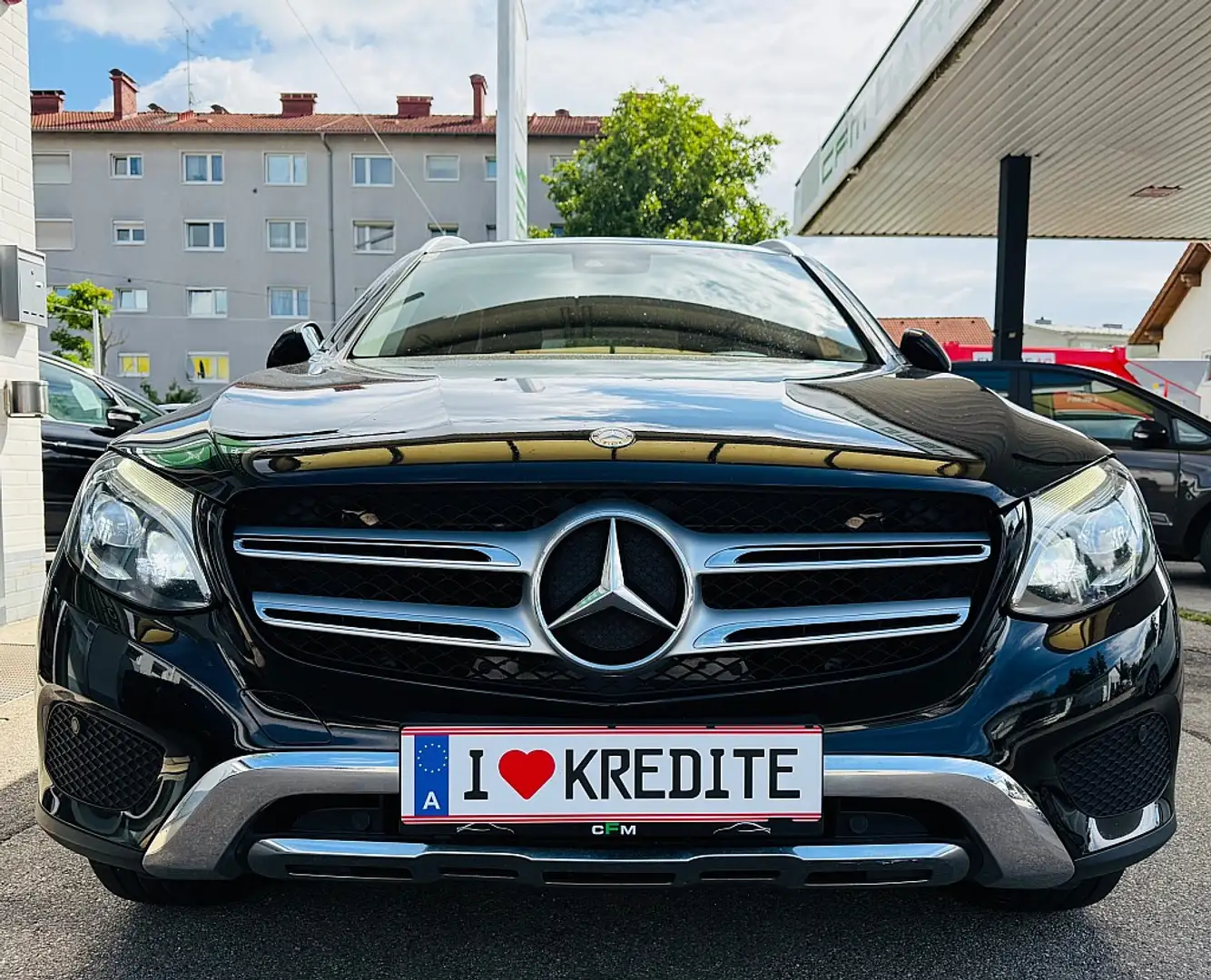Mercedes-Benz GLC 220 d 4MATIC Aut. Schwarz - 2