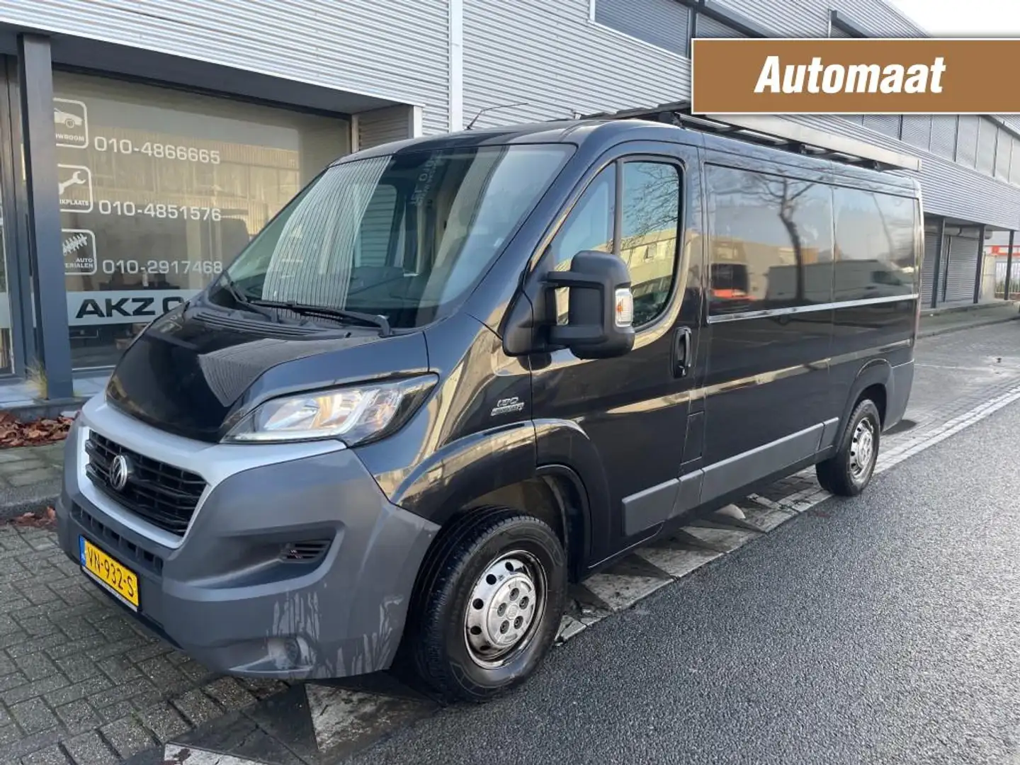 Fiat Ducato 30 2.3 MultiJet L2H1 AUT 3P CLIMA NAVI 1STE EIG. N Zwart - 1