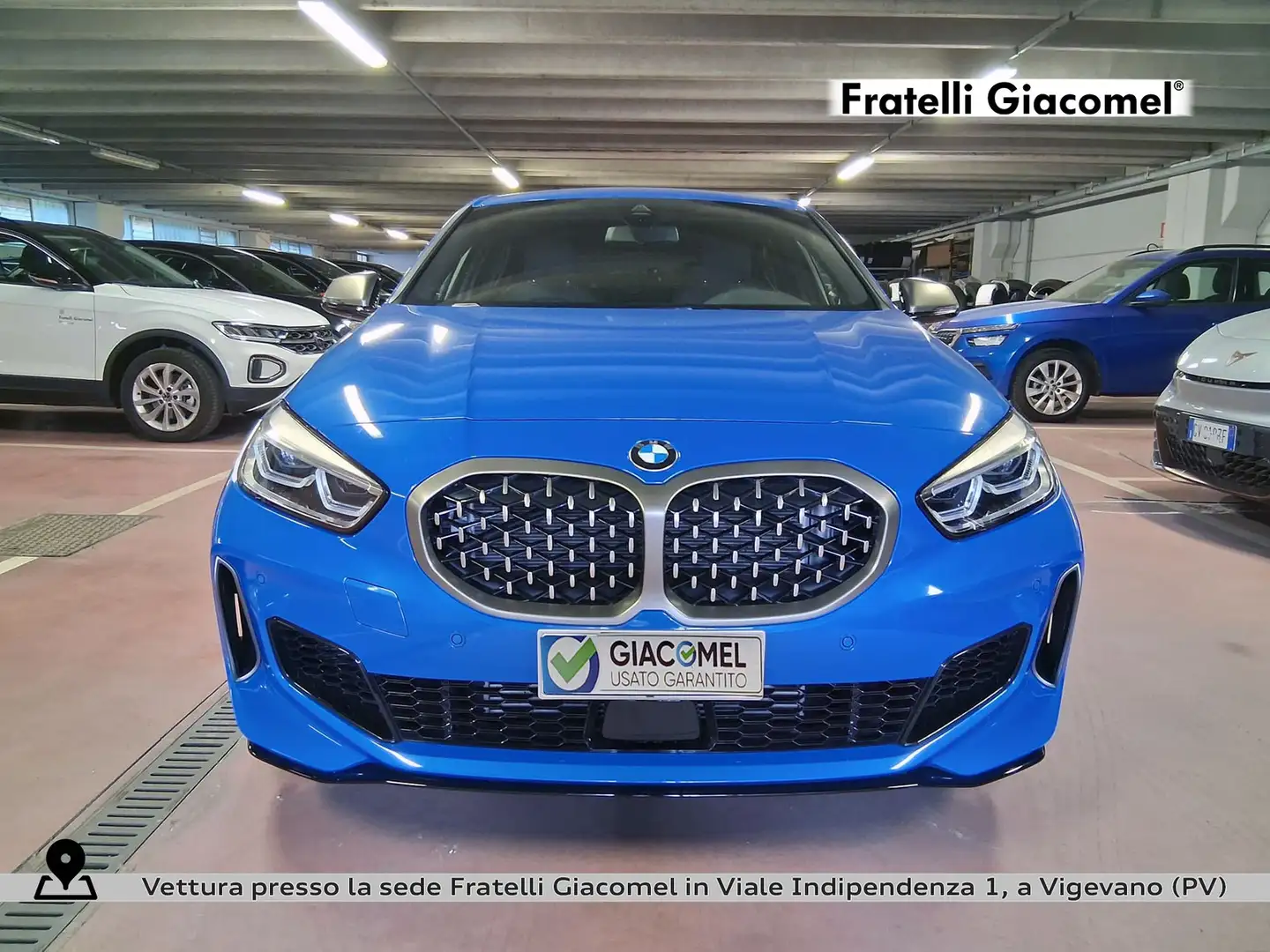 BMW 135 m 135i xdrive auto Blu/Azzurro - 2