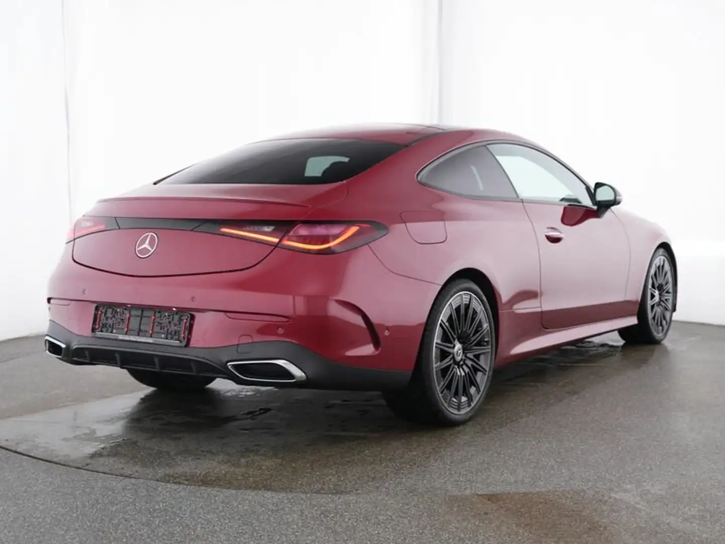 Mercedes-Benz CLE 300 CLE 300 4M Coupé AMG+PANO+MEMORY+360+BURME+NIGHT Rojo - 2