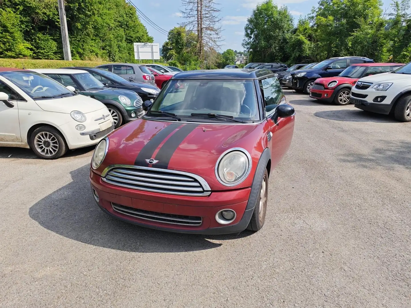 MINI Cooper Clubman Cuir clim panoramic Rouge - 1