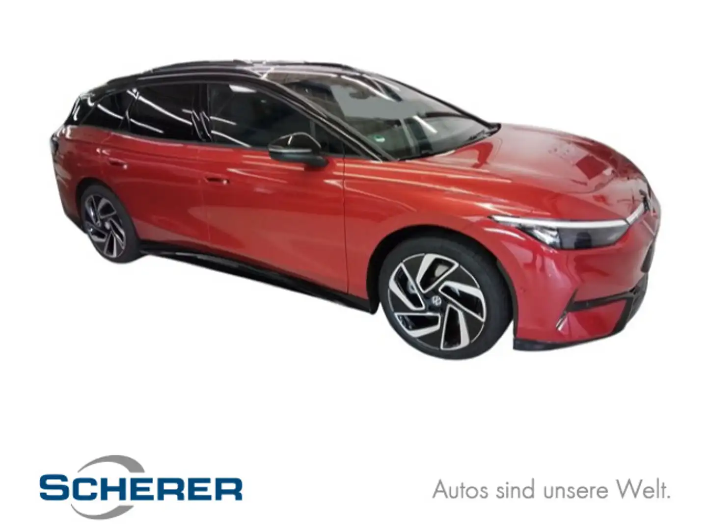 Volkswagen ID.7 Tourer Pro Black Style Wärmepumpe/AHK/IQ.Dr Rot - 1