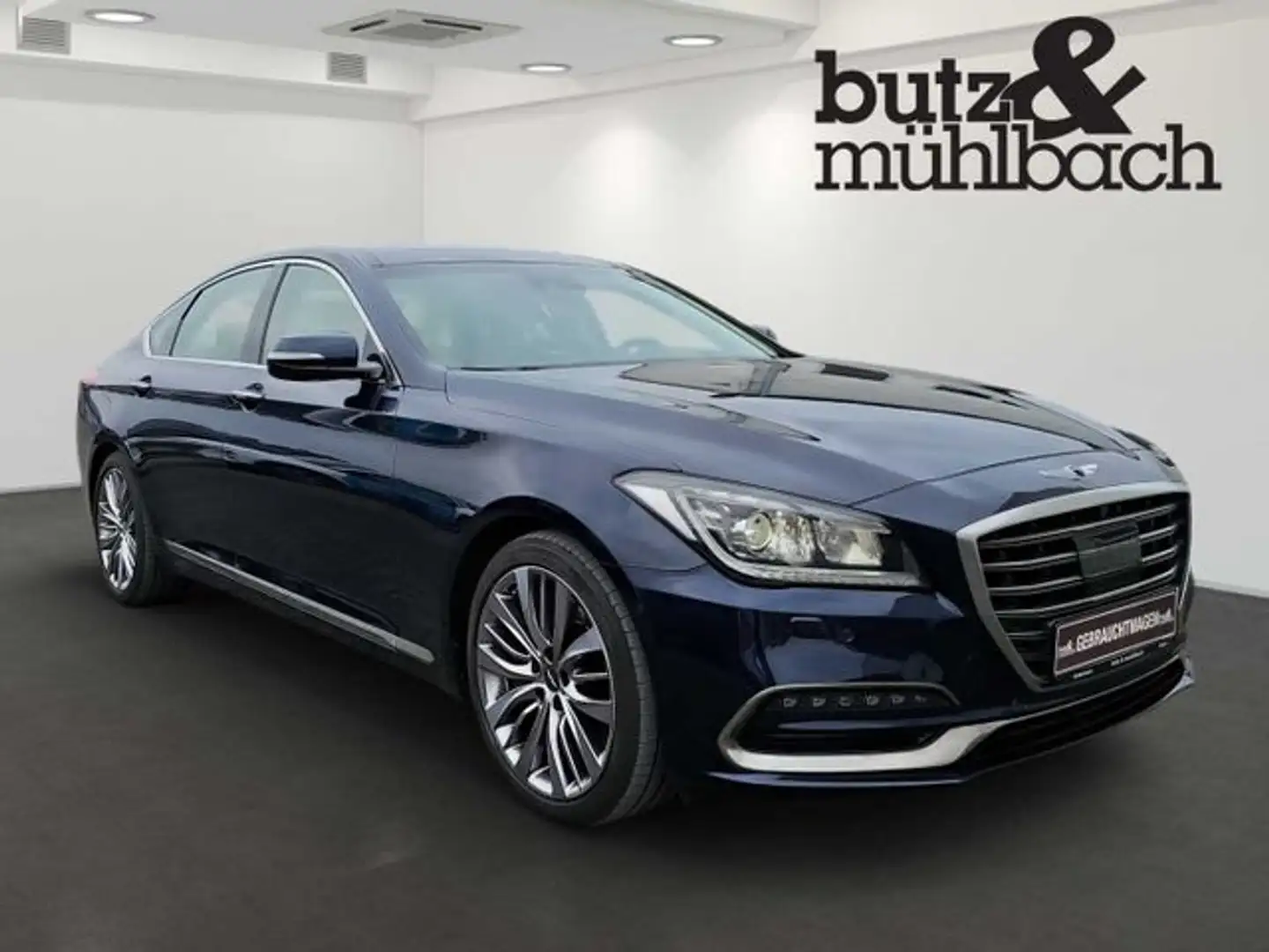 Genesis G80 Sportlimousine 3.8 V6 GDI HUD El. Panodach Navi Me Blau - 2