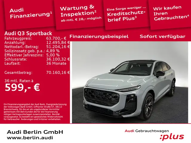 Audi Q3 e-hybrid S tronic
