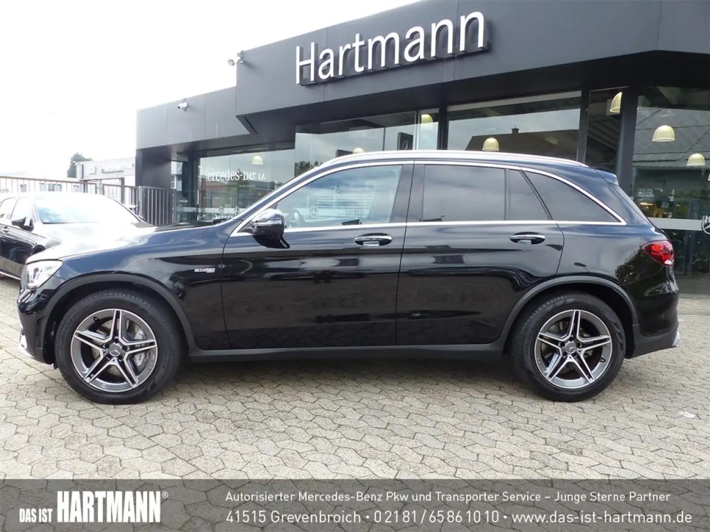 Mercedes-Benz GLC 43 AMG GLC 43 4M HUD+TOTWINK+DISTRO+MULTIBEA+360+MEMORY Schwarz - 2