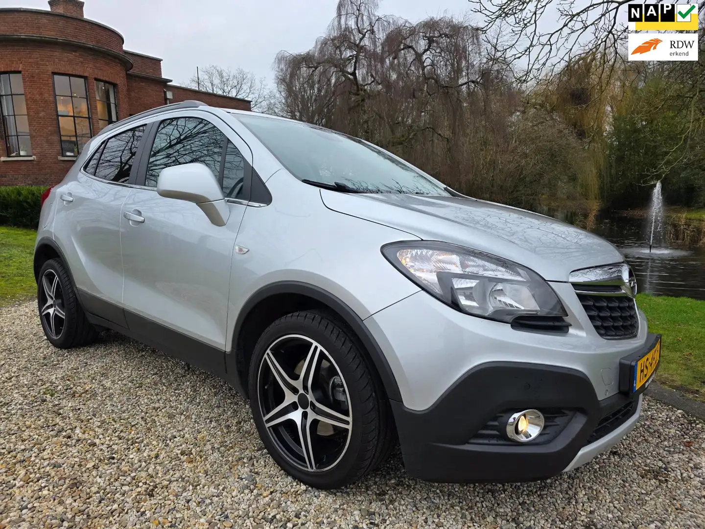 Opel Mokka 1.4 T Cosmo AUTOMAAT/leer/AIRCO/cruise Gris - 1