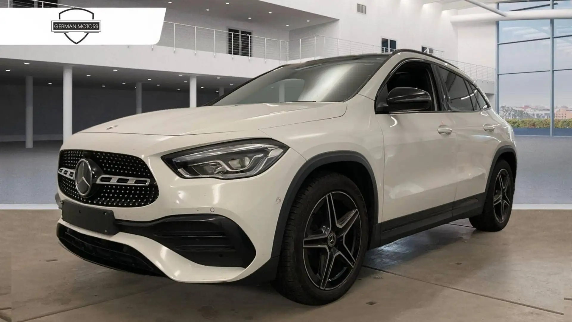 Mercedes-Benz GLA 200 d 4Matic AMG-LINE|NIGHT|PANO|CAM|DISTR. Weiß - 1
