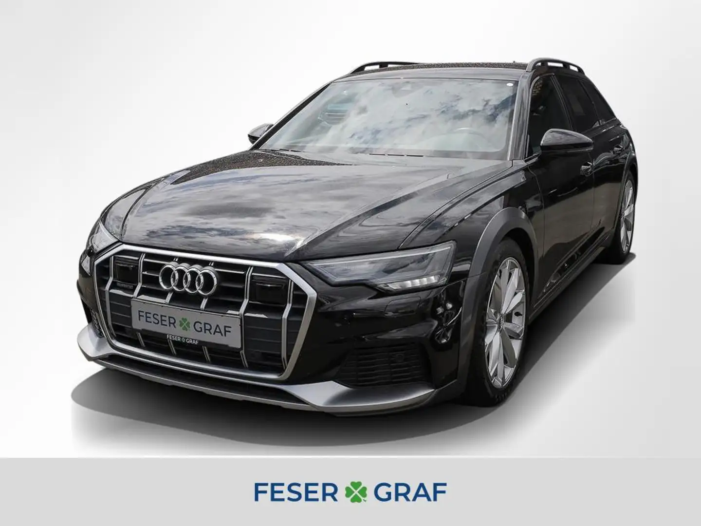 Audi A6 allroad 50 TDI Navi,AHK,Luft/air,LED,Kamera,Leder Schwarz - 1