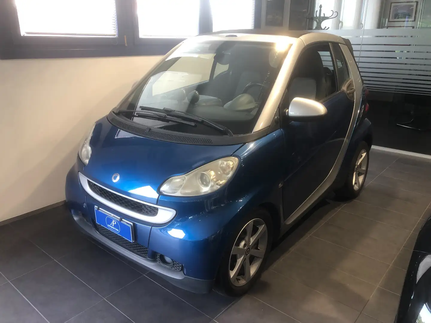 smart forTwo Fortwo II 2007 Cabrio Cabrio 1.0 Passion 84cv Blauw - 2