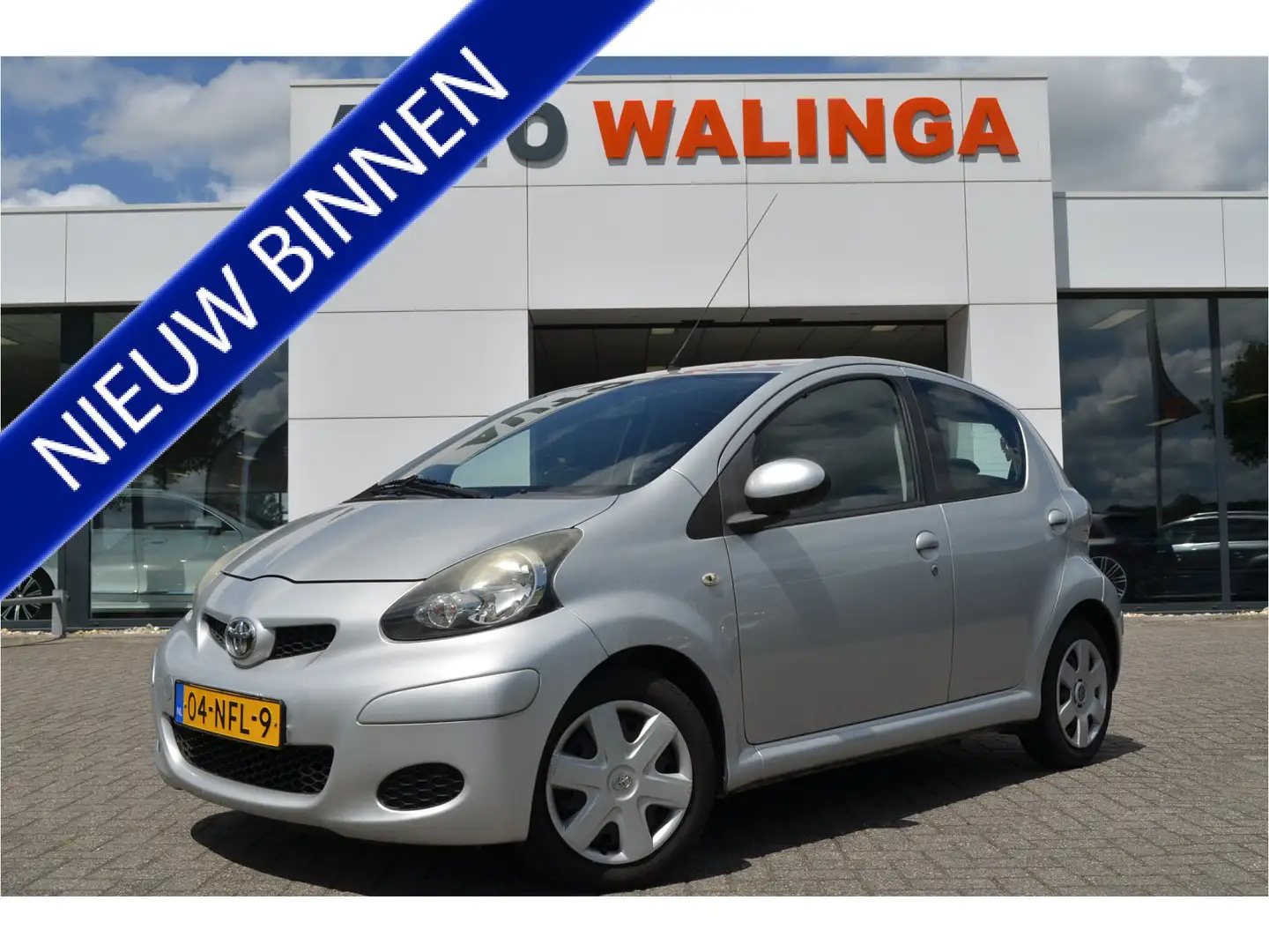 Toyota Aygo 1.0-12V Comfort Airco | 5 drs | APK 8/2026 | NL au Grijs - 1