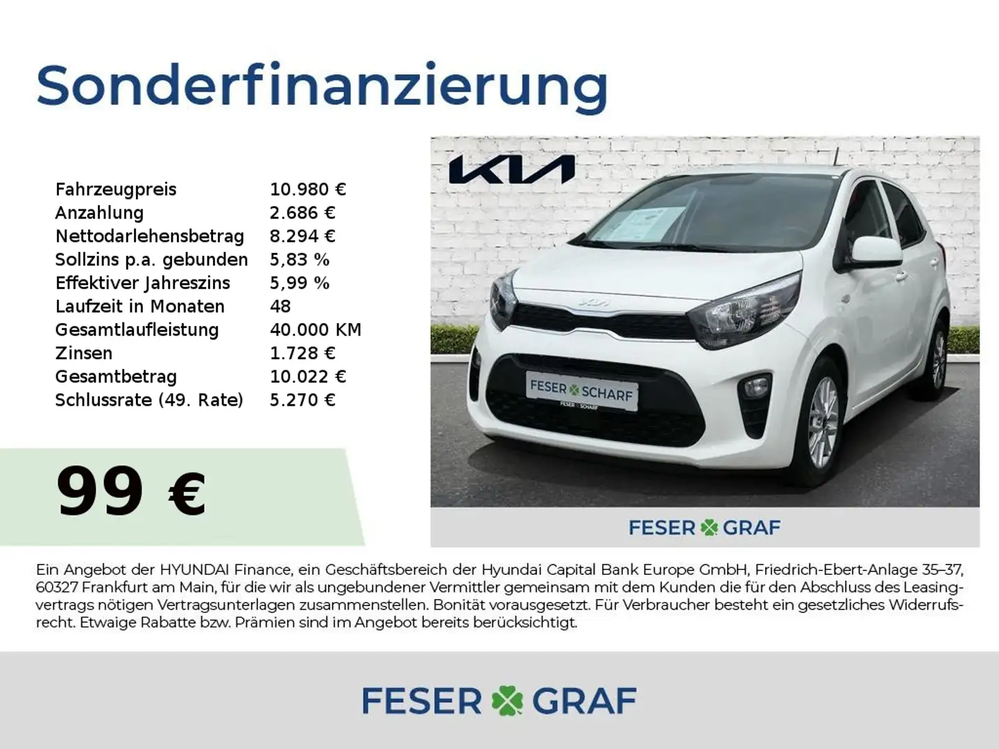 Kia Picanto 1.0 DREAM TEAM KLIMA RADIO UVM. Wit - 1