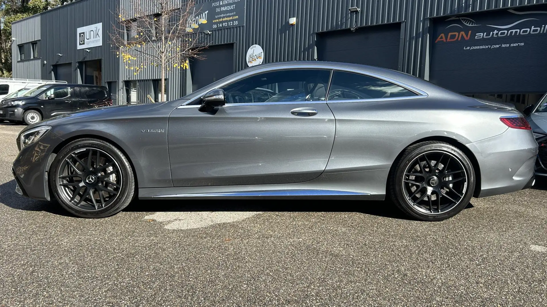 Mercedes-Benz S 63 AMG Coupé S 63 AMG - BVA Speedshift MCT  4Matic+ PHASE 2 612cv Grau - 2