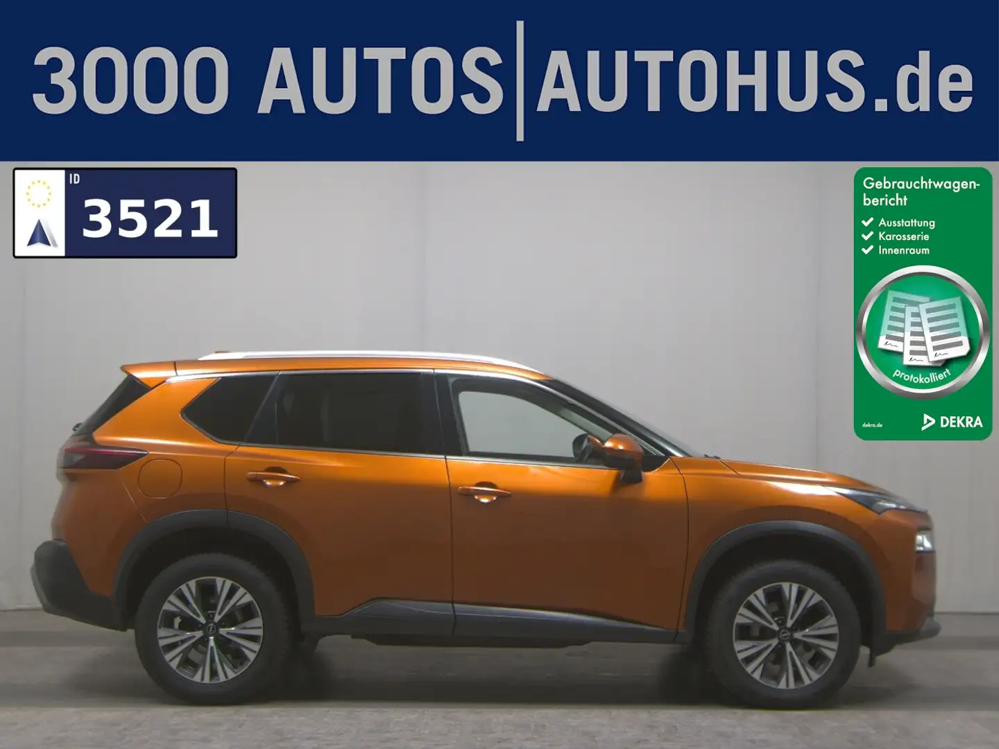 Nissan X-Trail 1.5 N-Connecta Navi LED RfK PDC Shz Orange - 1