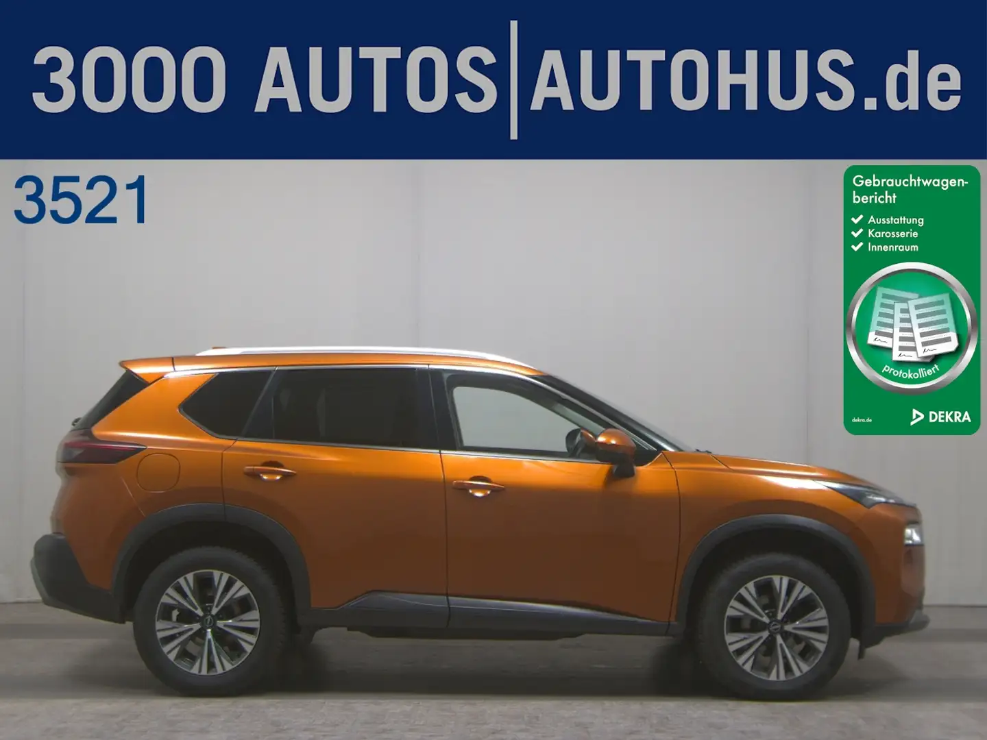 Nissan X-Trail 1.5 N-Connecta Navi LED RfK PDC Shz Orange - 1