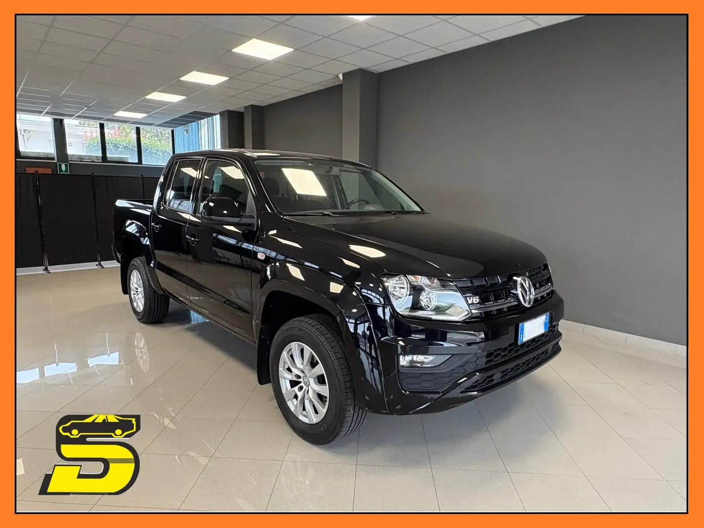 Volkswagen Amarok DC 3.0 V6 tdi Comfortline 4motion perm. 204cv auto Nero - 1