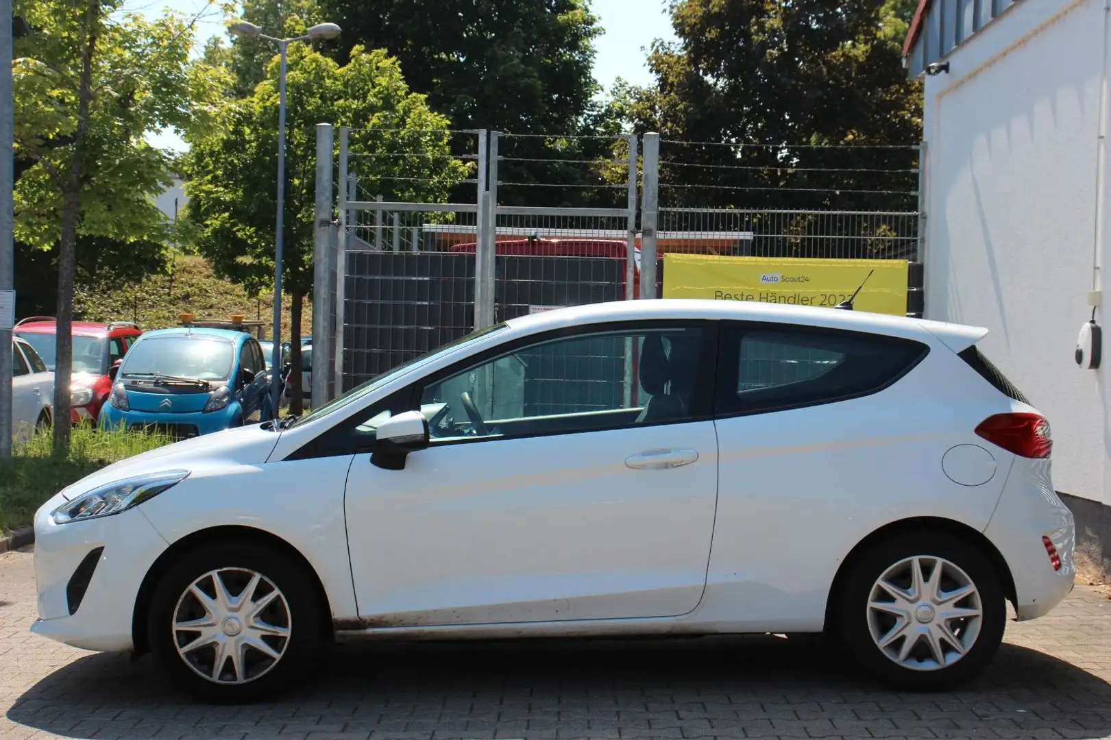 Ford Fiesta 1.5TDCi # Tempomat # Klima # PDC # Euro 6 Weiß - 2