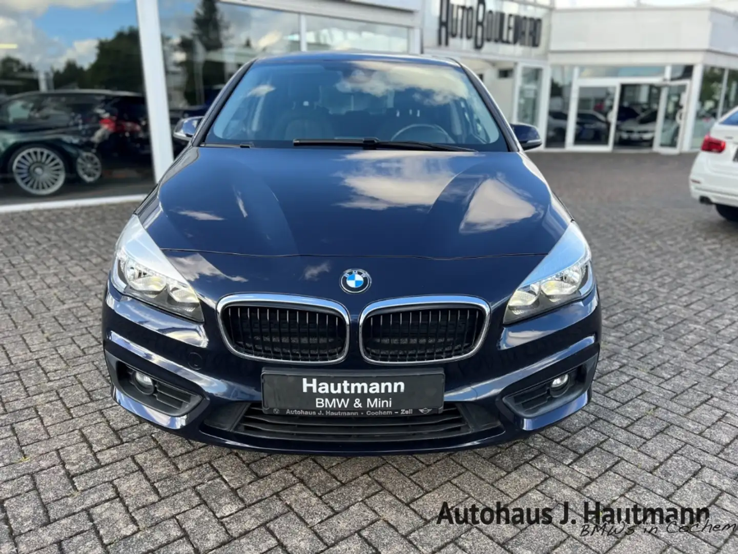 BMW 218 i Active Tourer Advantage +1.HAND+PDC+SHZ+ Blau - 2