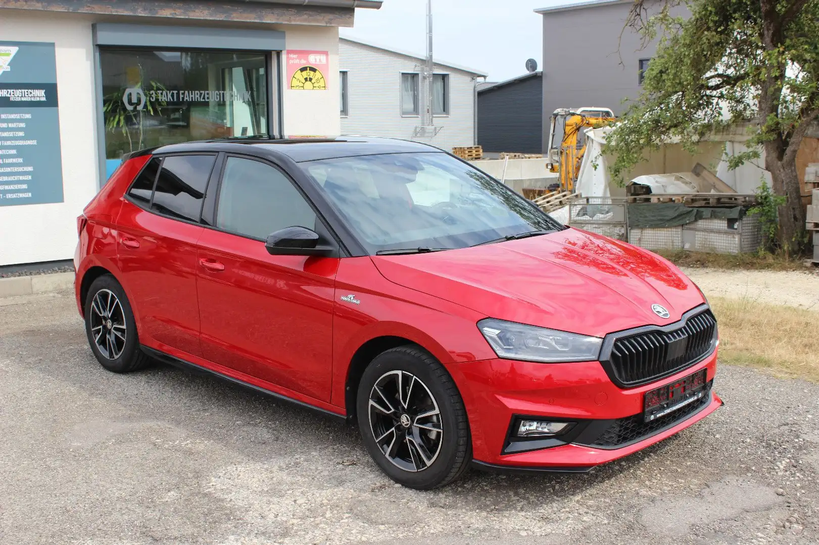 Skoda Fabia Monte Carlo +Lenk.heiz.+5J. Garantie Rouge - 1