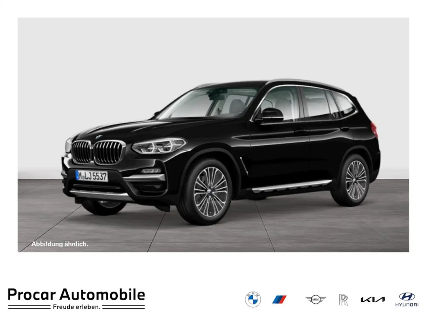 BMW X3 xDrive20d LiveProf Standheizung DAB LED 19'' Schwarz - 1