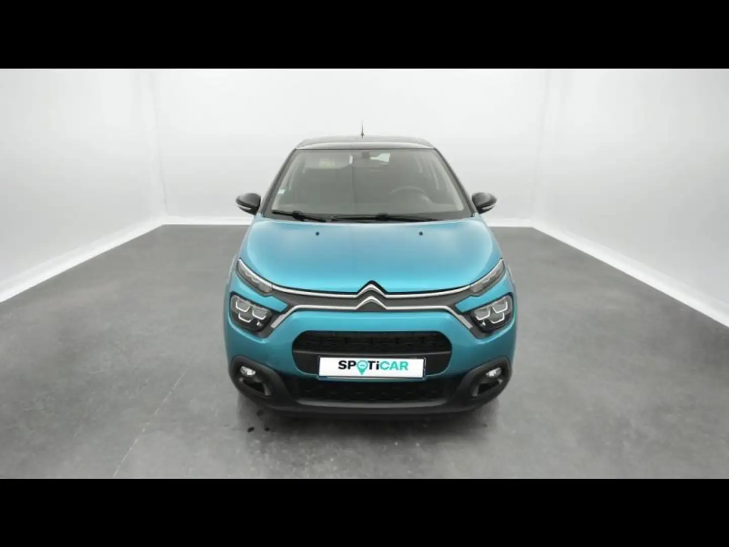 Citroen C3 1.5 BlueHDi 100ch S\u0026S Feel Business E6.d Bleu - 2
