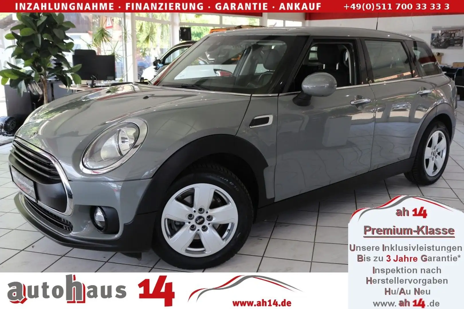MINI One Clubman - Klima-Freisprech-PDC-Garantie Gris - 1