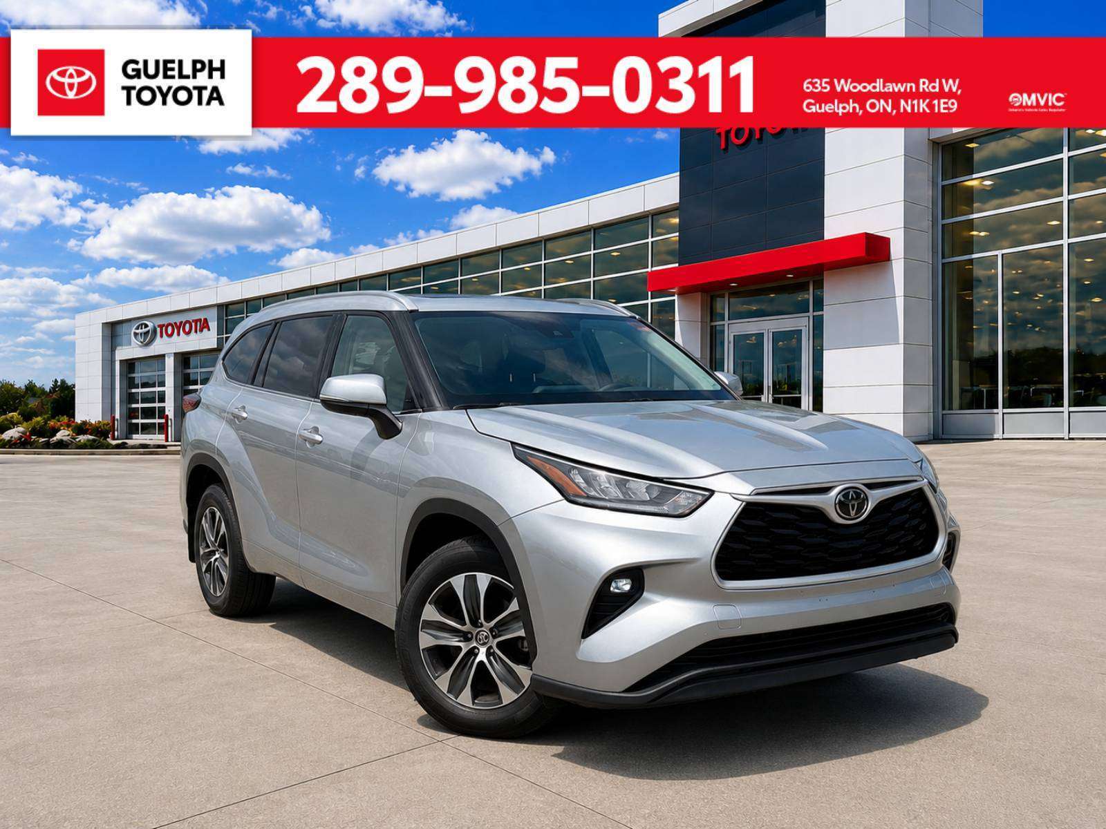 2025 Toyota Highlander XLE AWD | 1 Owner | No Accidents | Low KM
