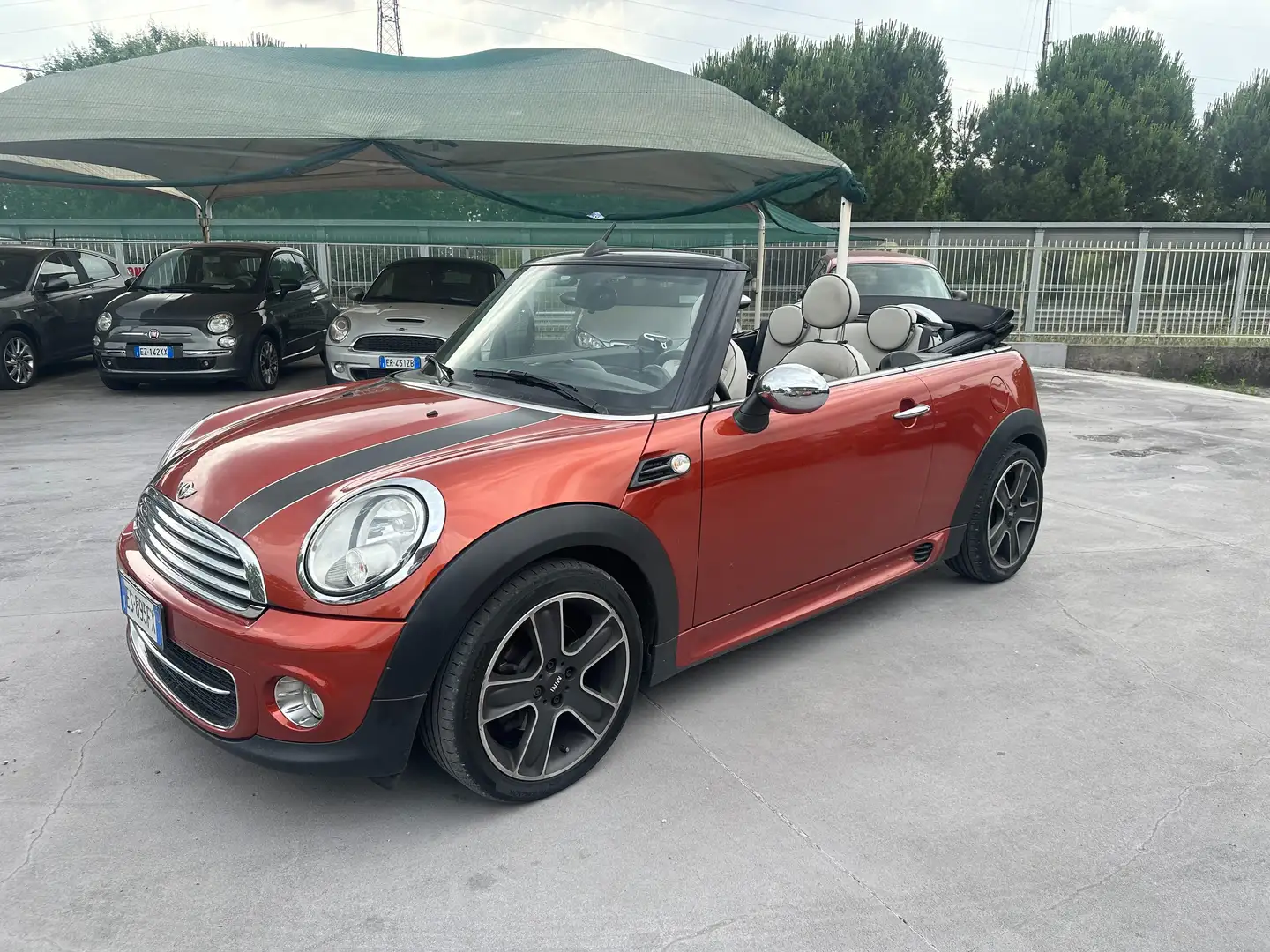 MINI Cooper D Cabrio Mini Cabrio 1.6cc MOTORE RIFATTO A 155.000KM Narancs - 1
