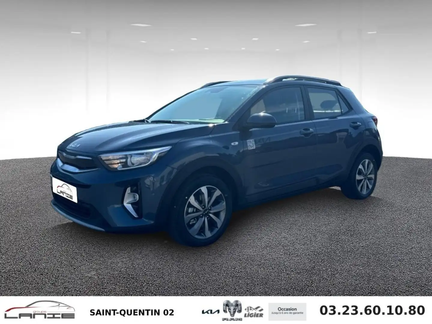 Kia Stonic 1.0 T-GDi 100 ch DCT7 Active Bleu - 1
