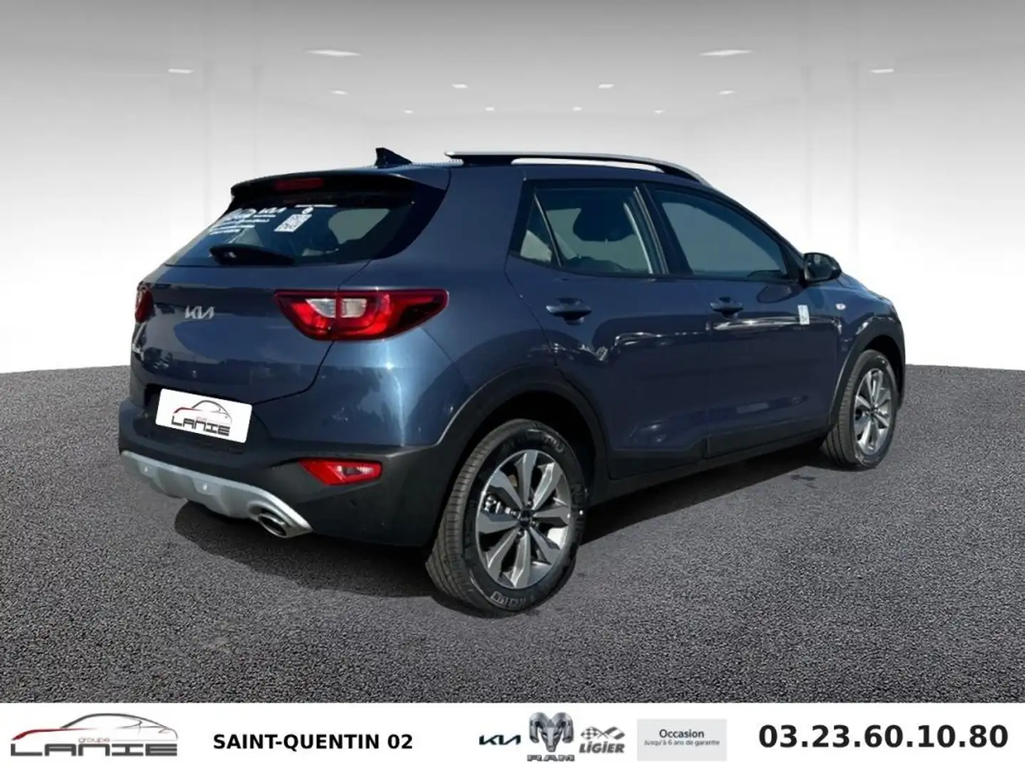 Kia Stonic 1.0 T-GDi 100 ch DCT7 Active Bleu - 2