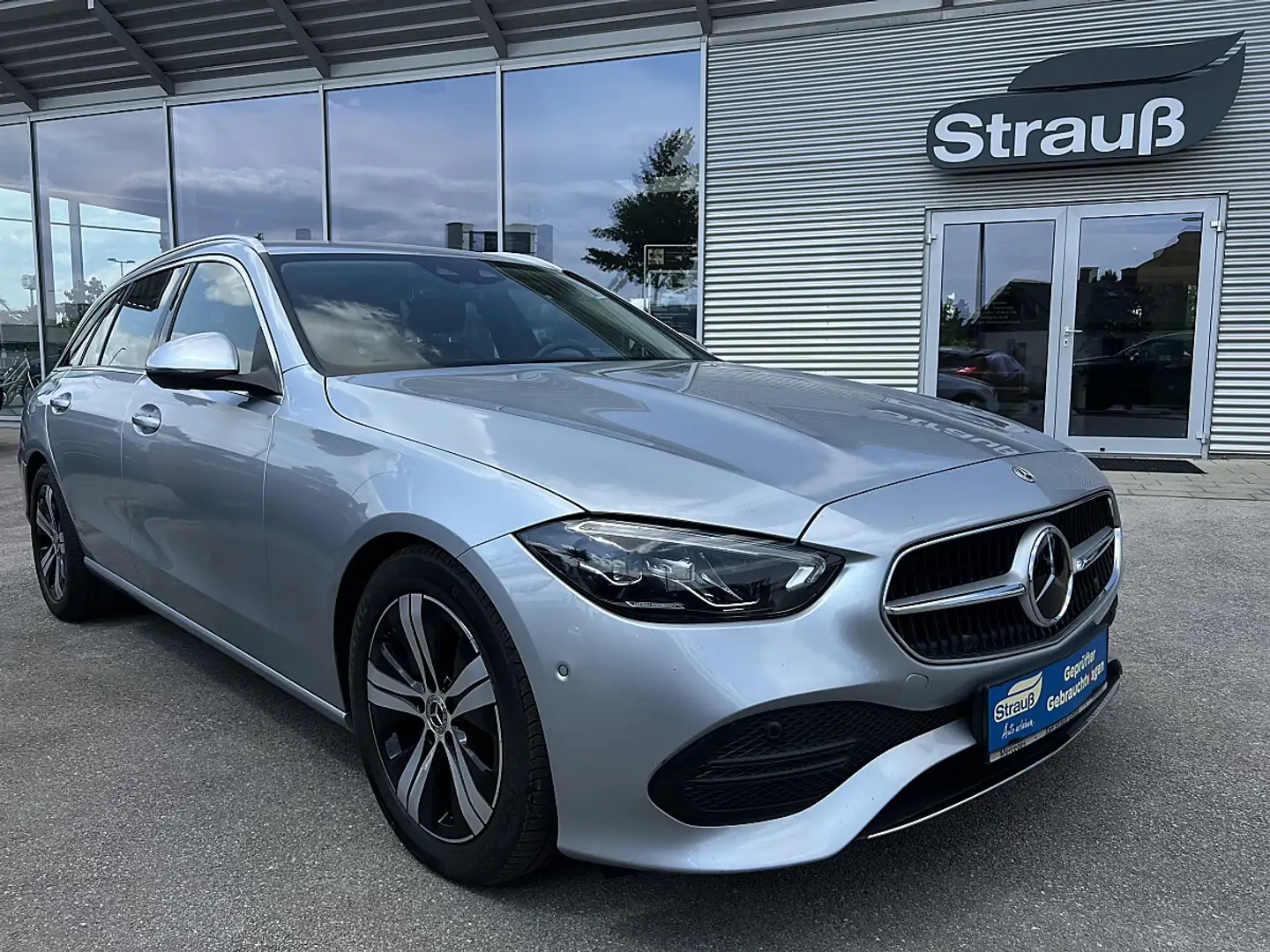 Mercedes-Benz C 200 d T-Modell Avantgarde Silber - 1