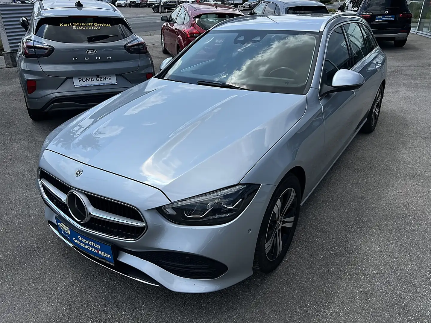 Mercedes-Benz C 200 d T-Modell Avantgarde Silber - 2