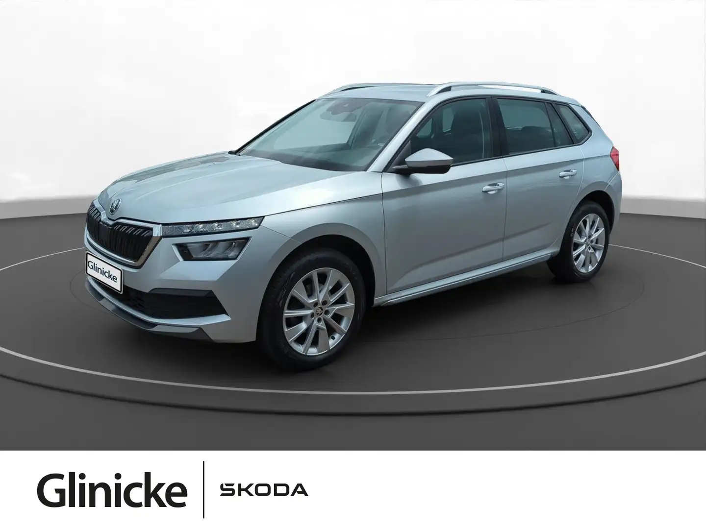 Skoda Kamiq 1.0 TSI Style AHK LED SiHz DSG Silber - 1