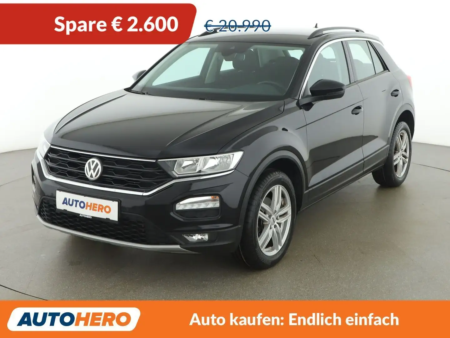 Volkswagen T-Roc 1.6 TDI Design Schwarz - 1