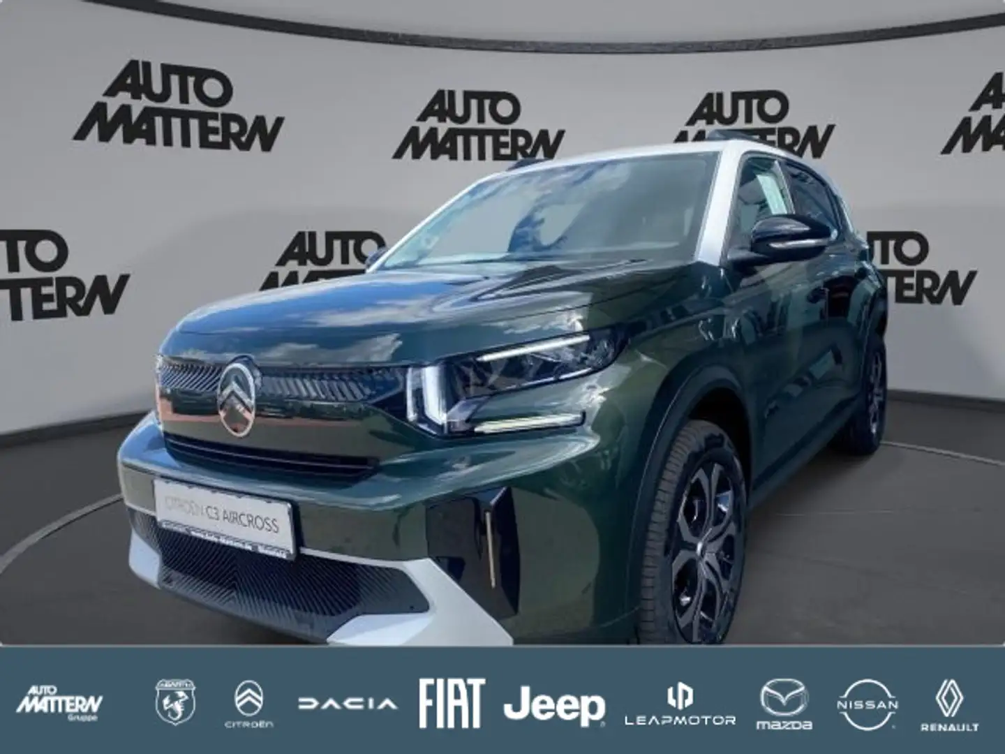 Citroen C3 Aircross 1.2 Turbo 100 PLUS Grün - 1