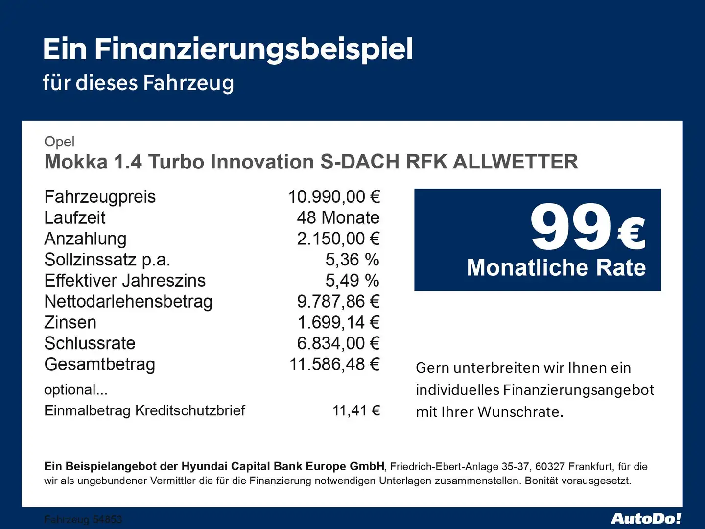 Opel Mokka 1.4 Turbo Innovation S-DACH RFK ALLWETTER Gris - 2