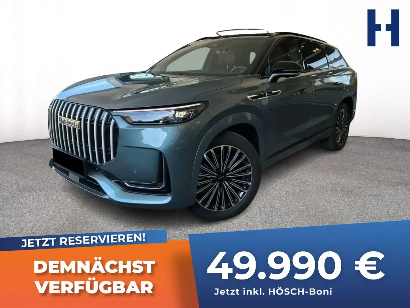 Jaecoo J8 PHEV PREMIUM 7-SITZE PANO SITZLÜFTUNG 540° Grün - 1