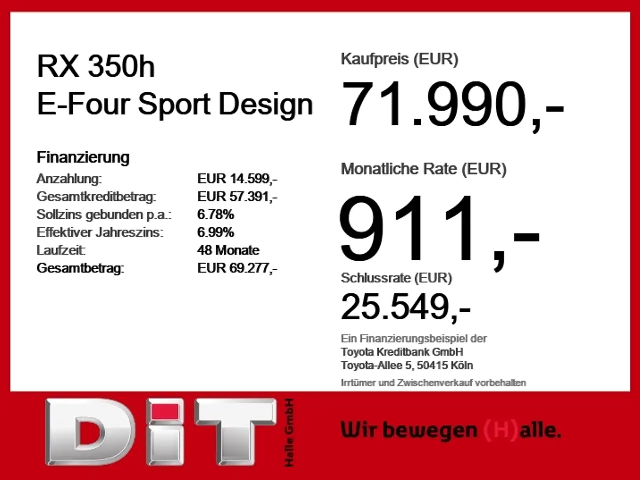 Lexus RX 350 h E-Four Sport Design Klima Kamera Sitzhzg 3
