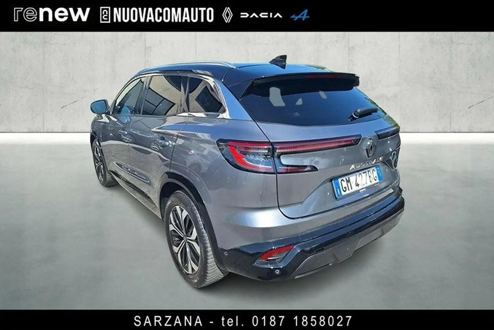Renault Austral 1.2 E-Tech full hybrid Iconic 200cv Grigio - 2