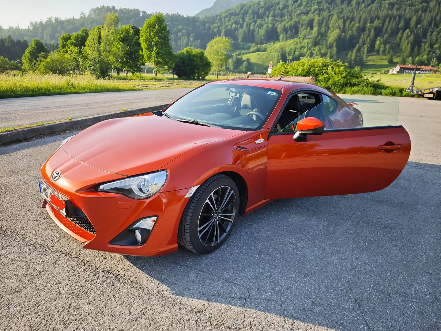 Toyota GT86 Orange - 1