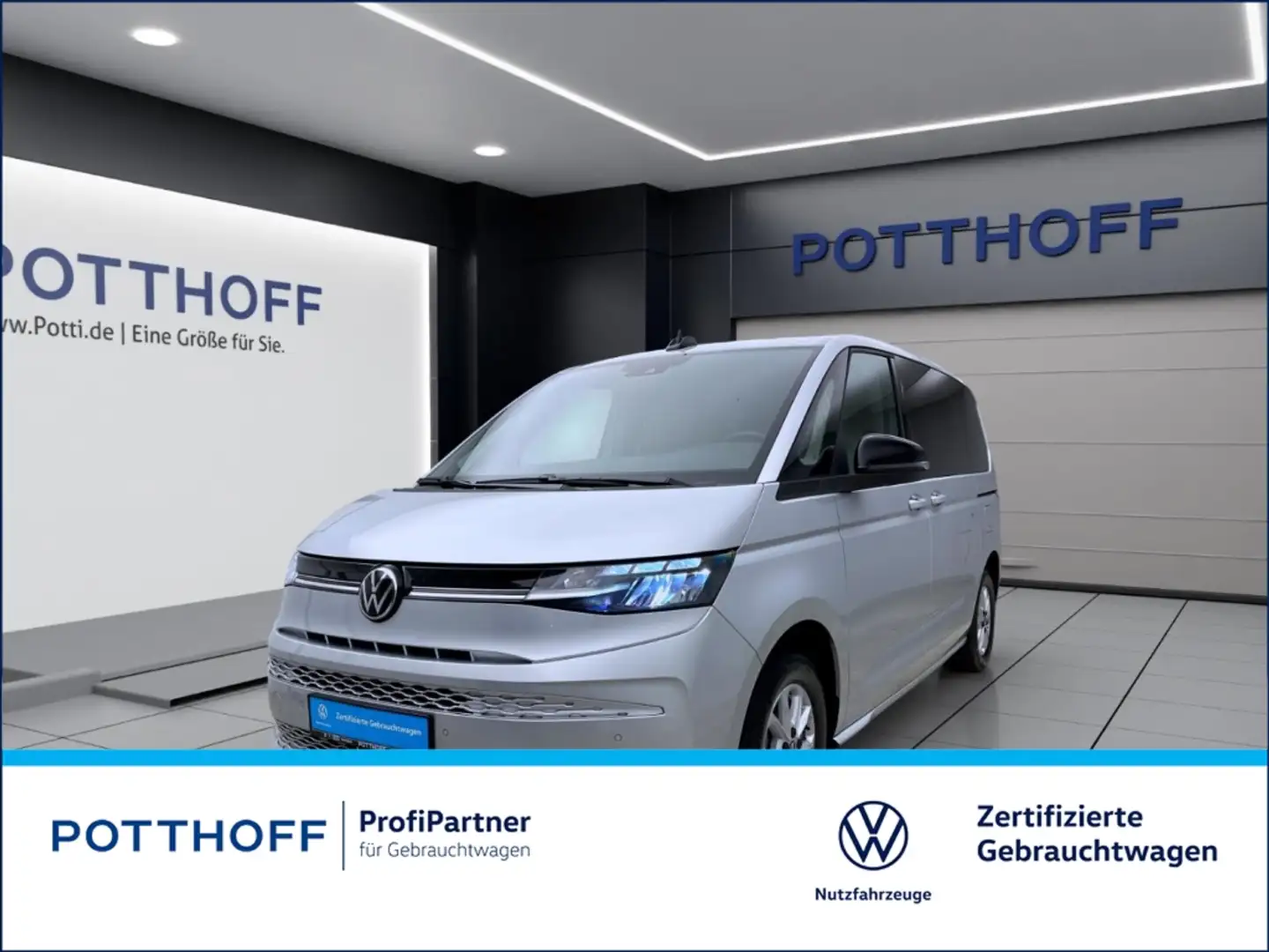 Volkswagen T7 Multivan 2.0 TDI DSG LIFE KR NAVI AHL STDHZG PDC Silber - 1