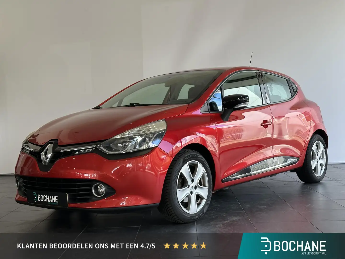 Renault Clio 0.9 TCe Expression NAVIGATIE | LICHTMETALEN VELGEN Rood - 1