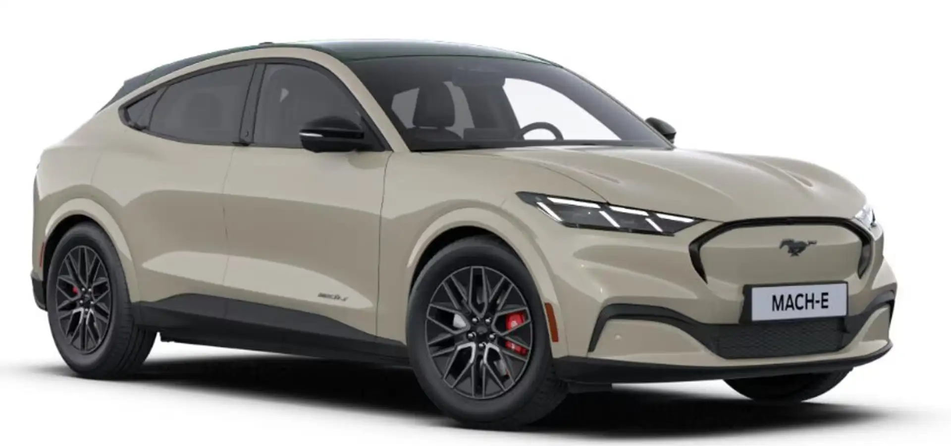 Ford Mustang Mach-E Elektro 88kWh Extended Range Premium *BESTELLFA... Beige - 2