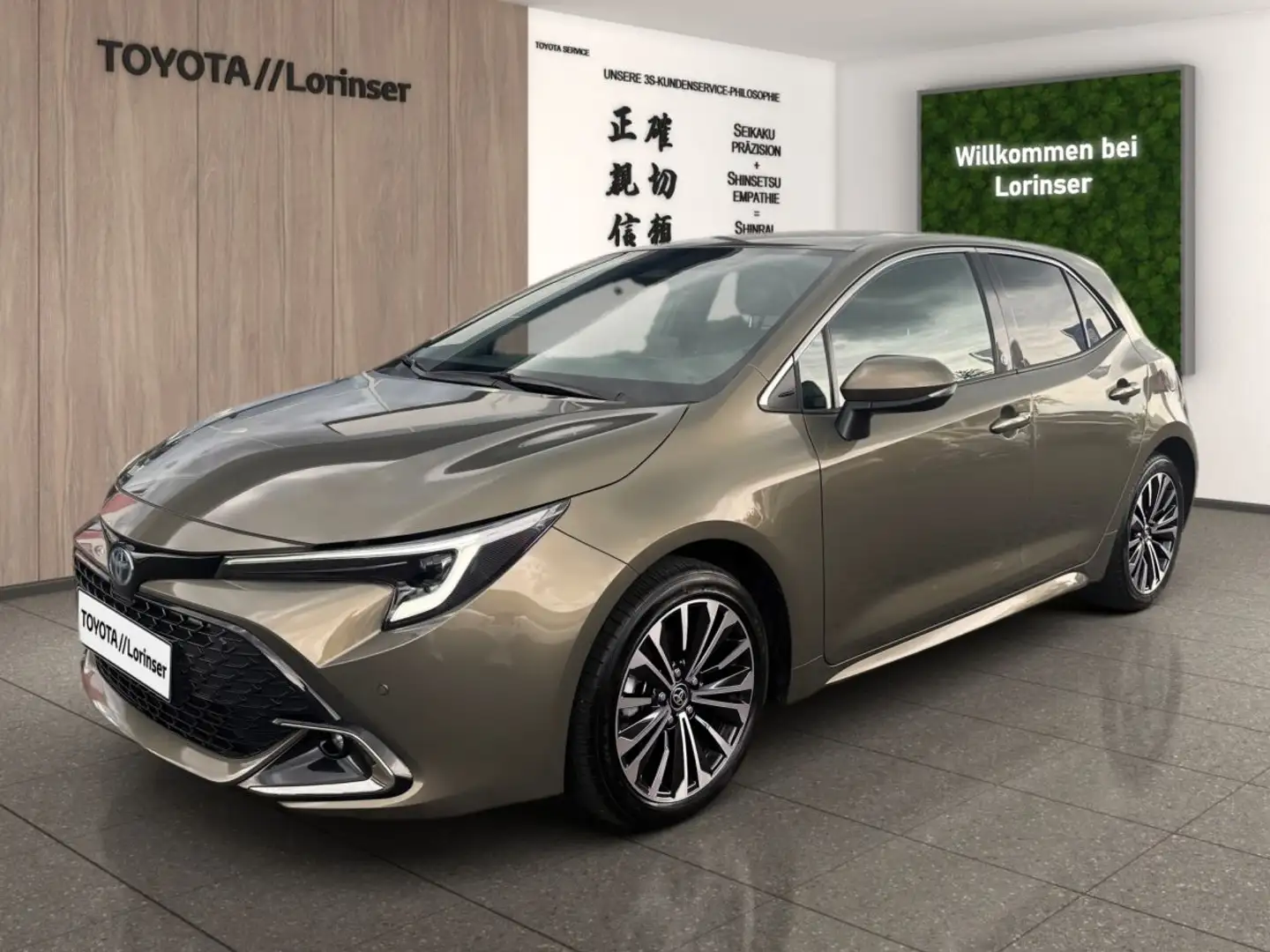 Toyota Corolla 1.8 Team D +ACC+FLA+SpurH+LM+KeyLess+LED Braun - 2