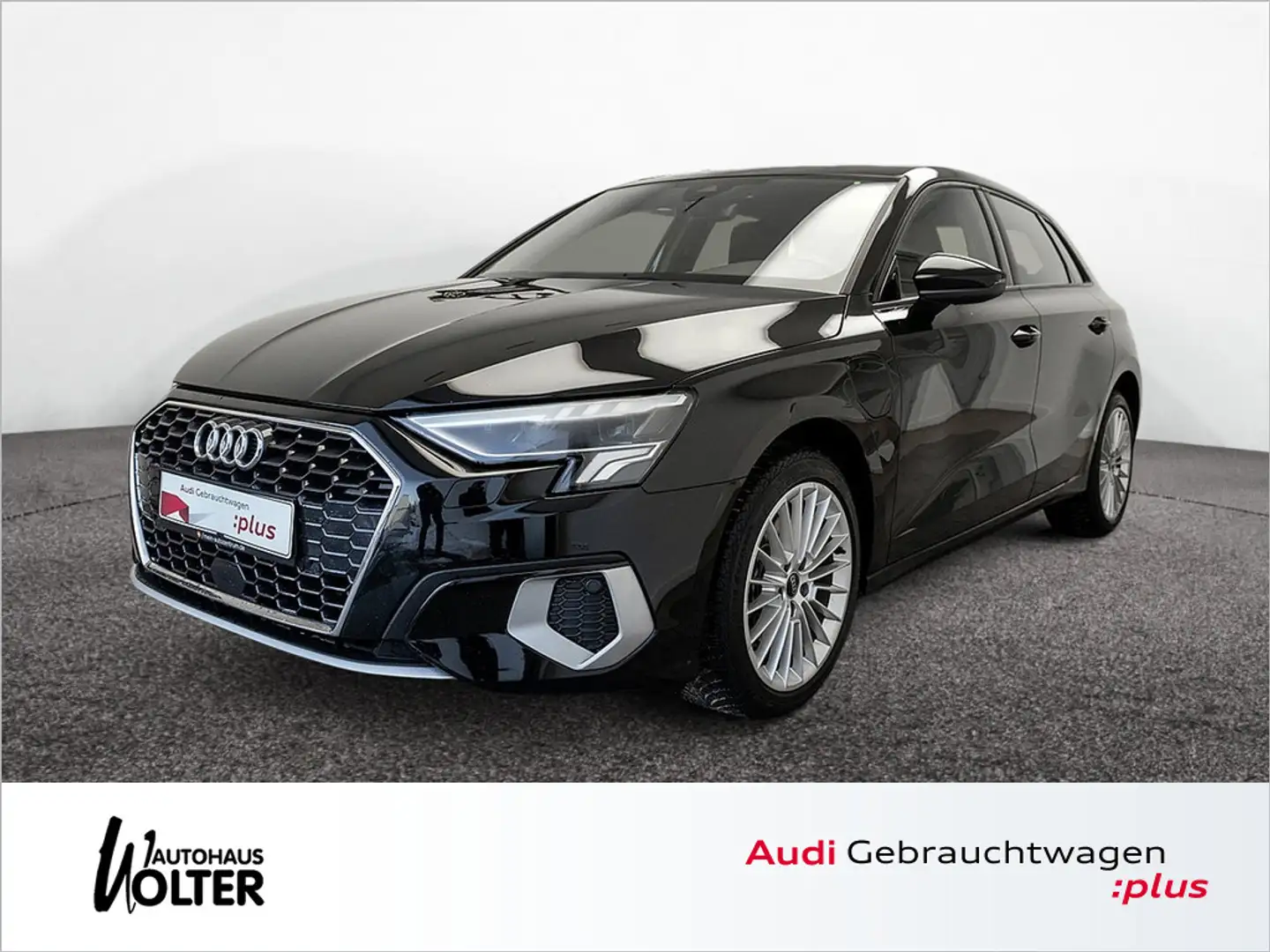 Audi A3 Sportback 40 TFSIe advanced Navi LED SHZ P Schwarz - 1